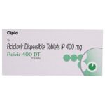 Acivir Dt 400mg Tablets | 100-Count | ACYCLOVIR