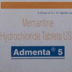 Admenta 5mg Tablets | 100-Count | MEMANTINE