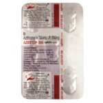Azeetop 250mg Tablets | 100-Count | AZITHROMYCIN