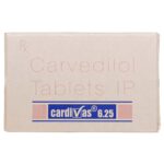 Cardivas 6.25mg Tablets | 100-Count | CARVEDILOL