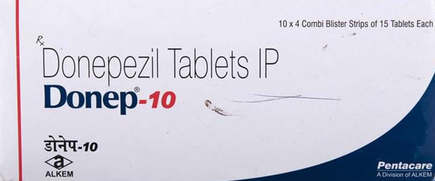 Donect-10mg-Tablets-100-Count.jpg Donect 10mg Tablets | 100-Count | DONEPEZIL - Image 1