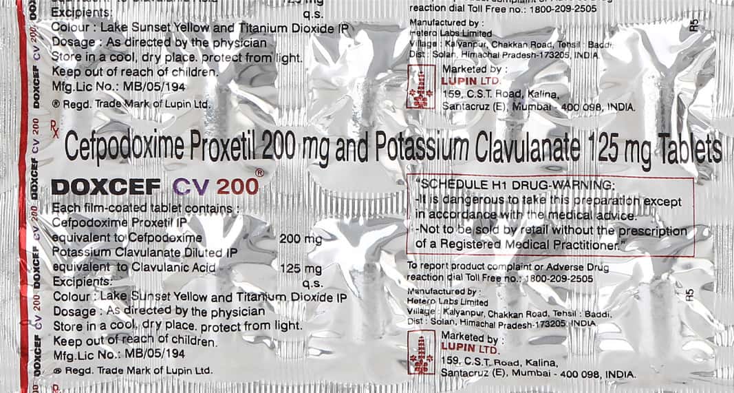 Doxcef-200mg-Tablets-100-Count.jpg Doxcef 200mg Tablets | 100-Count | CEFPODOXIME - Image 1