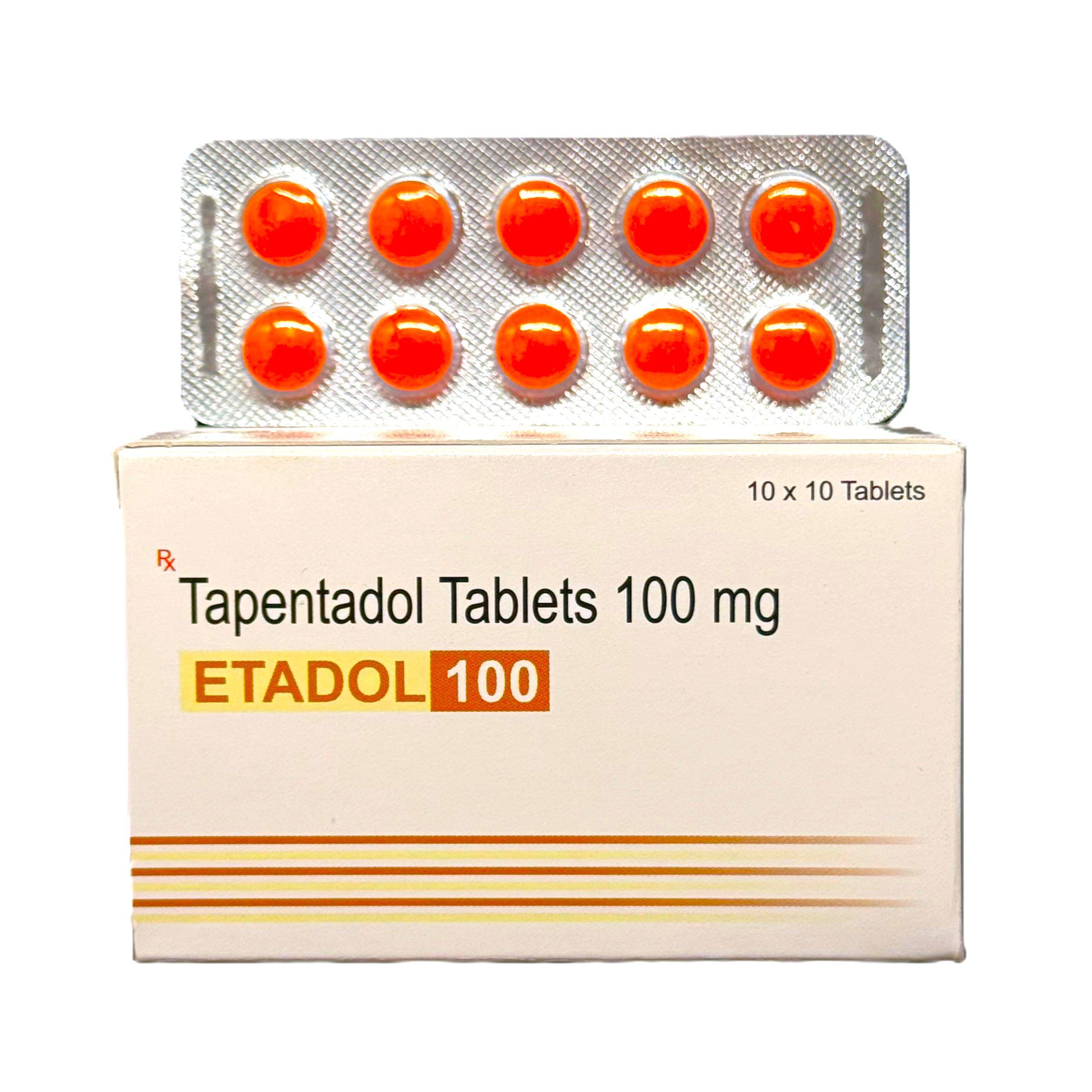 Etadol-100mg-Tablets-100-Count.jpg Etadol 100mg Tablets | 100-Count | TAPENTADOL - Image 1