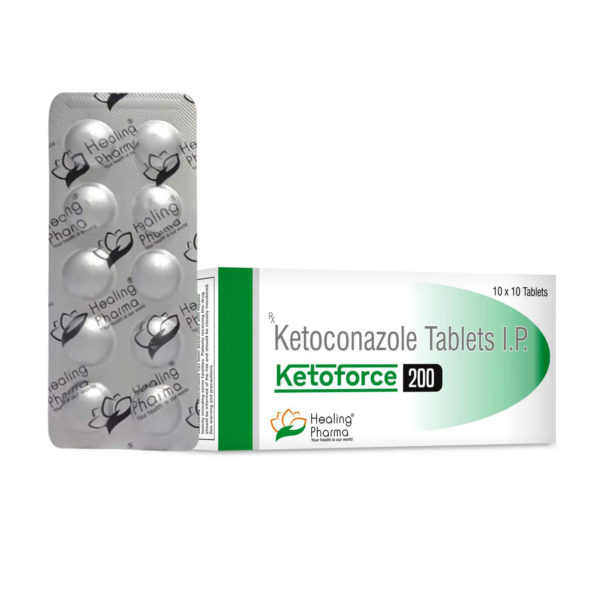 Ketoforce-200mg-Tablets-100-Count.webp Ketoforce 200mg Tablets | 100-Count | KETOCONAZOLE - Image 1