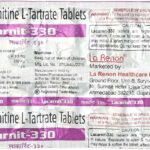 Lacarnit 330mg Tablets | 100-Count | L-CARNITINE