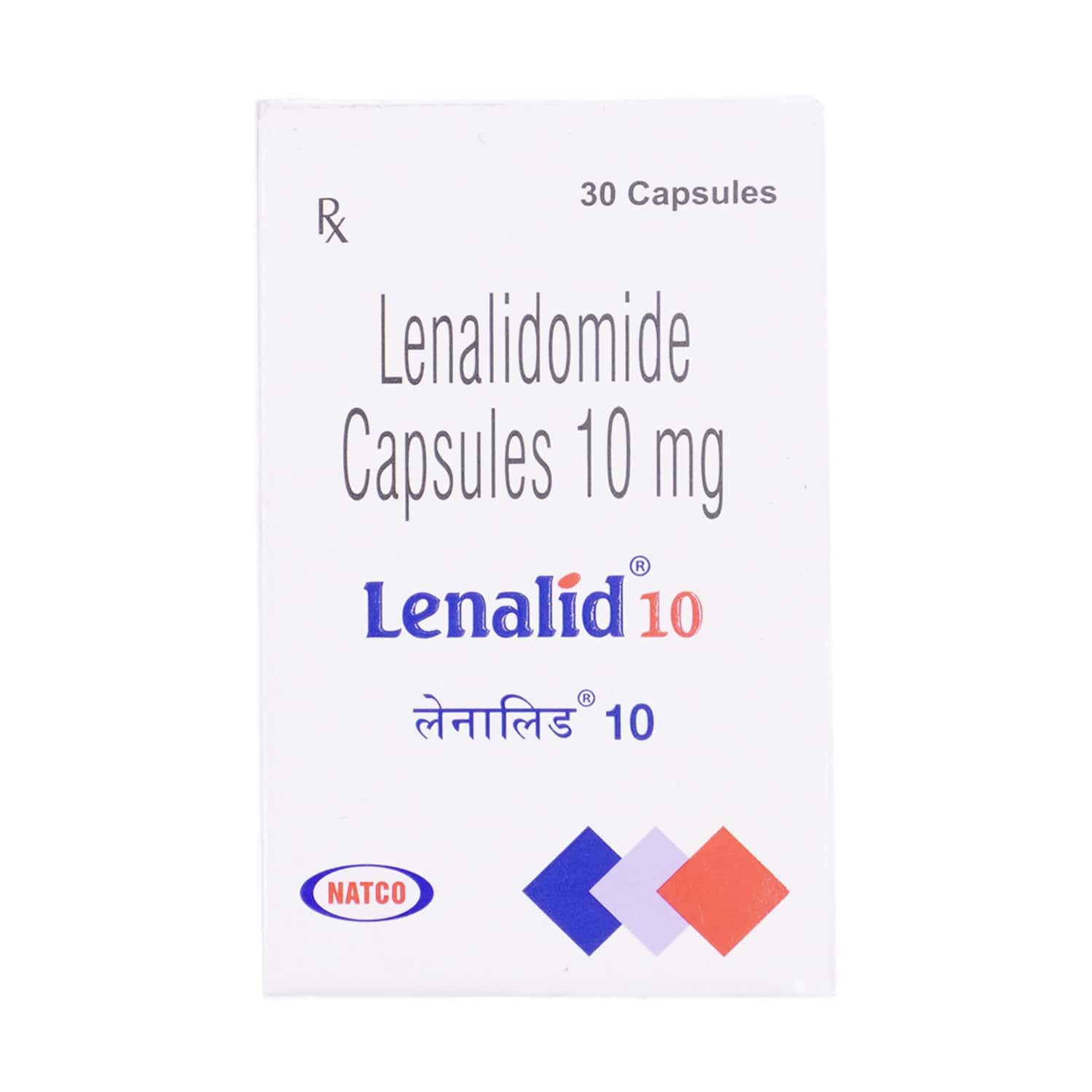 Lenalid-10mg-Tablets-120-Count.jpg Lenalid 10mg Tablets | 120-Count | LENALIDOMIDE - Image 1