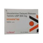 Mesazed 800mg Tablets | 100-Count | MESALAZINE
