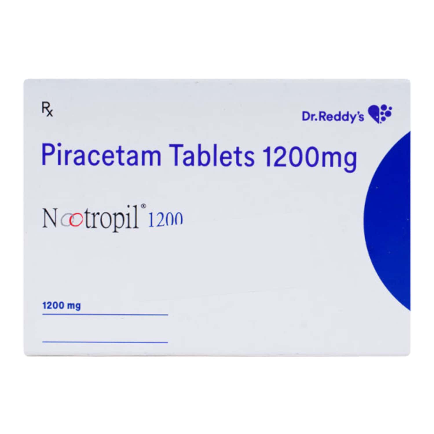 Nootropil-1200mg-Tablets-100-Count.jpg Nootropil 1200mg Tablets | 100-Count | PIRACETAM - Image 1