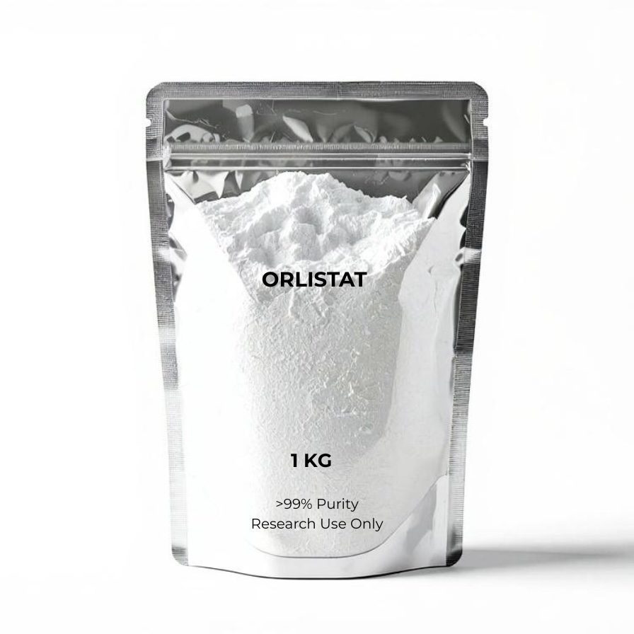 Orlistat-1KG-Raw-Powder-Pancreatic-Lipase-Inhibitor.jpg Orlistat 1KG Raw Powder | Pancreatic Lipase Inhibitor - Image 1