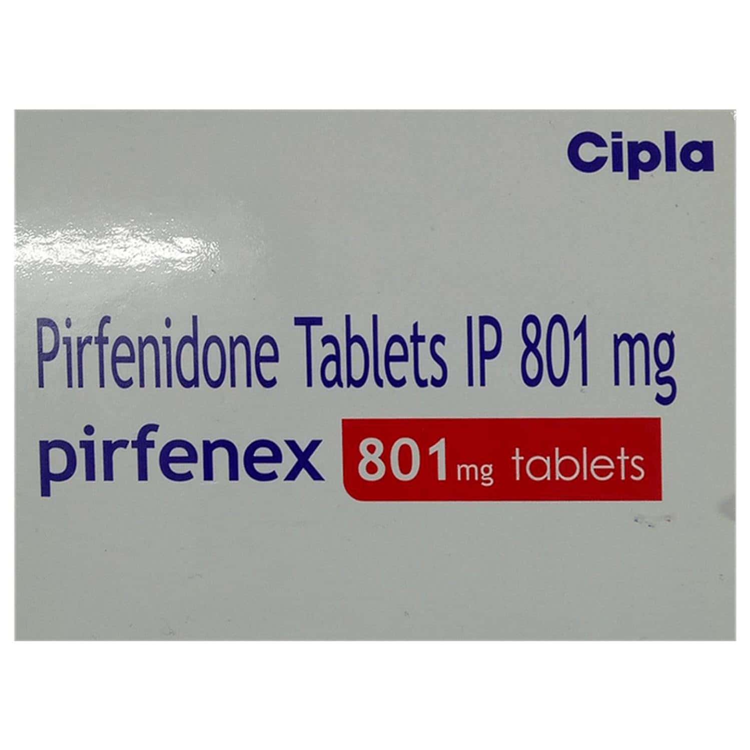 Pirfenex-801mg-Tablets-100-Count.jpg Pirfenex 801mg Tablets | 100-Count | PIRFENIDONE - Image 1