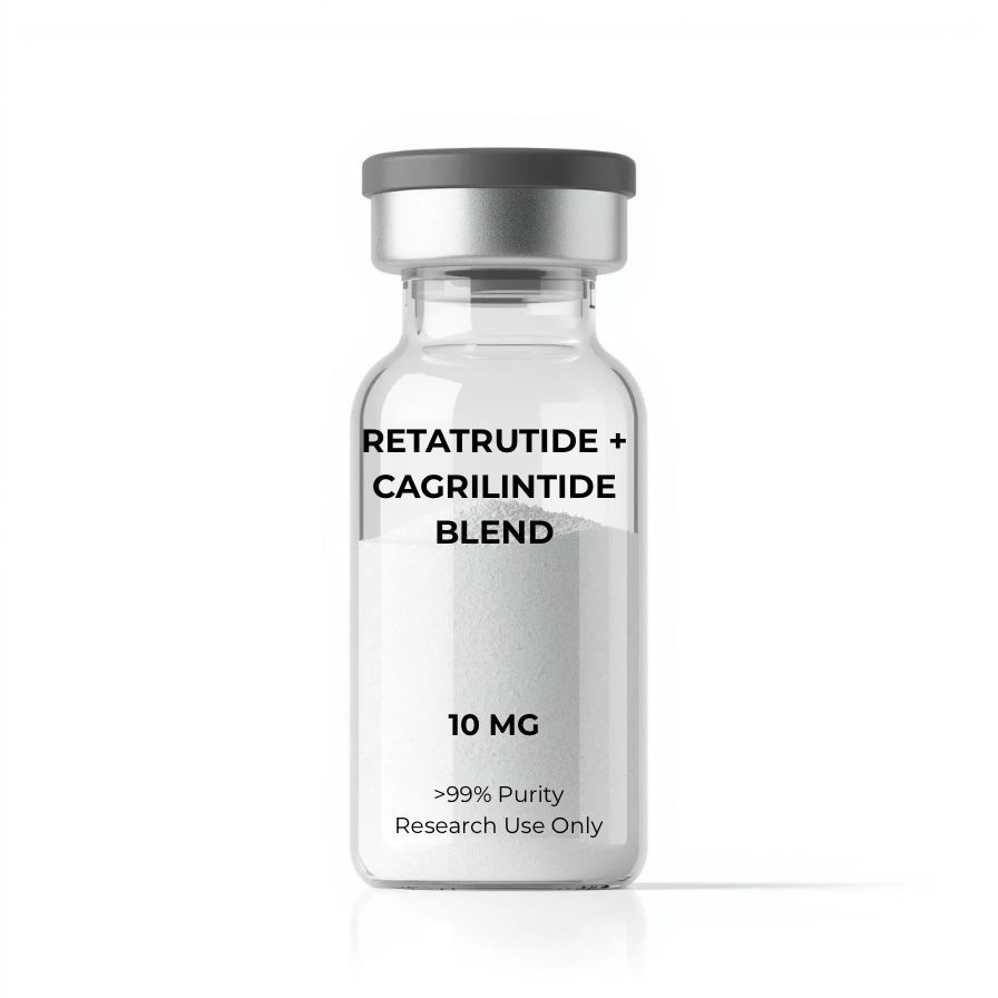 Retatrutide-Cagrilintide-Blend-10mg-20-Vial-Kit.jpeg Retatrutide + Cagrilintide Blend 10mg | 20-Vial Kit | Triple/Dual Agonist Stack - Image 1