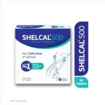 Shelcal 500mg | 105-Count | CALCIUM CARBONATE + VITAMIN D3