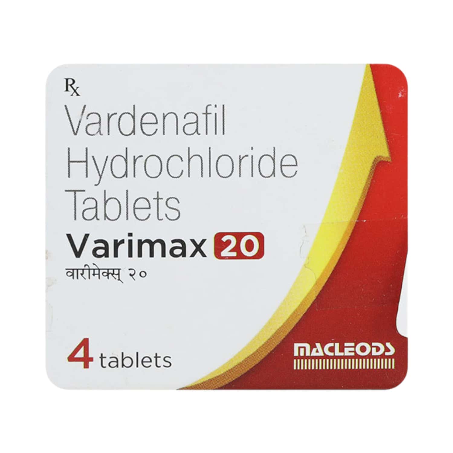 Varimax-20mg-Tablets-100-Count.jpg Varimax 20mg Tablets | 100-Count | VARDENAFIL - Image 1